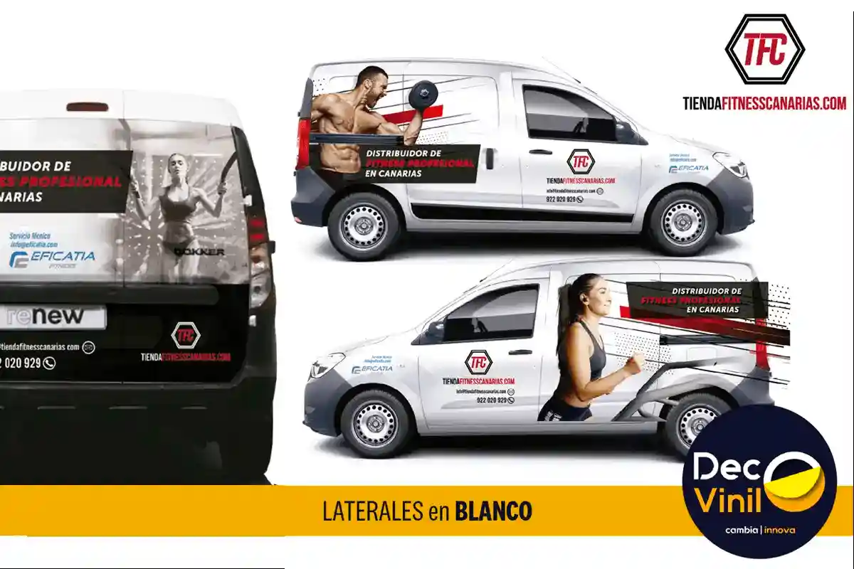 servicios 7 Rotulación de vehículos y flotas en Tenerife