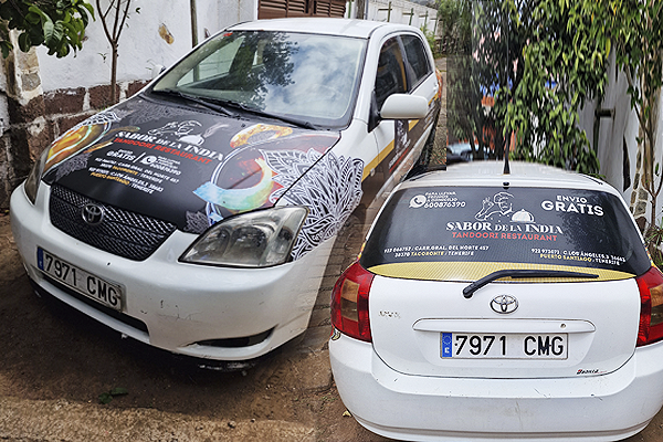 Rotulación de coches en Tenerife 6 inues